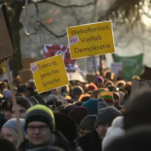Demonstrationen gegen Rechtsextremismus - Heidelberg