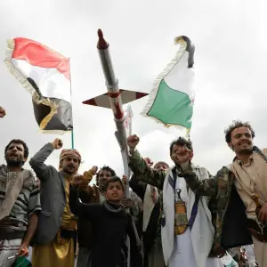 Huthi-Kämpfer im Jemen