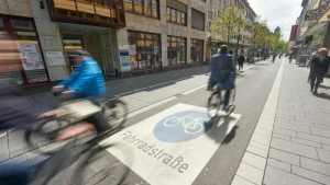 Radfahren (hier: Koblenz) ist auch ein Wirtschaftsfaktor