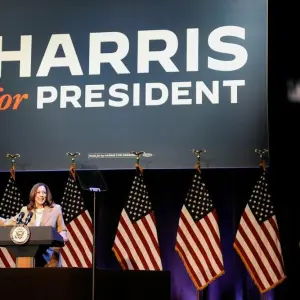 Wahlkampf in den USA - Kamala Harris