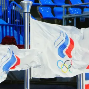 Russische Sportler bei Olympia