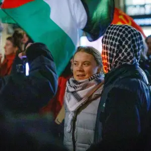 Greta Thunberg in Leipzig