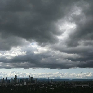 Regen in Frankfurt am Main