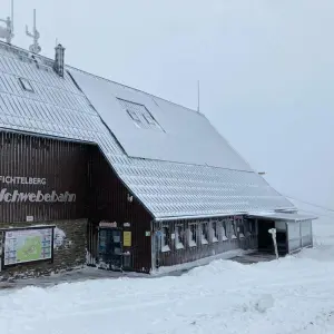 Bergstation der Fichtelberg Schwebebahn
