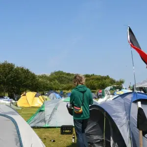 Punk-Protestcamp 3.0 auf Sylt