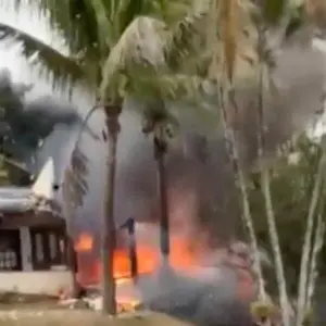 Passagieren-Flugzeug in Brasilien abgestürzt