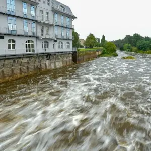 Hochwasserlage in Brandenburg