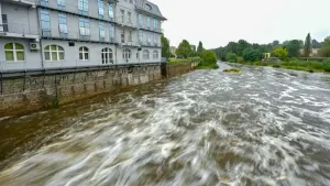 Hochwasserlage in Brandenburg