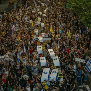 Nahostkonflikt - Protest in Tel Aviv