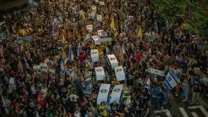 Nahostkonflikt - Protest in Tel Aviv