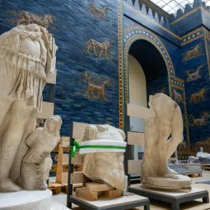 Baustellenbesuch Südflügel Pergamonmuseum