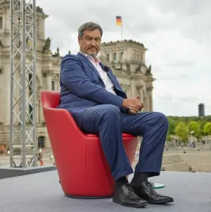 ARD-Sommerinterview mit CSU-Chef Markus Söder