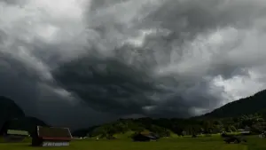 Gewitter in den Bergen