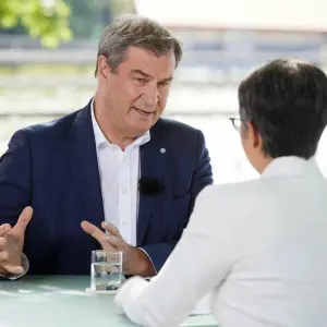ZDF-Sommerinterview mit Markus Söder