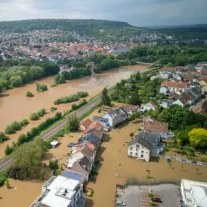Hochwasser im Saarland - Kleinblittersdorf