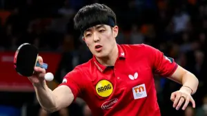 Tischtennis-Europameister Dang Qiu