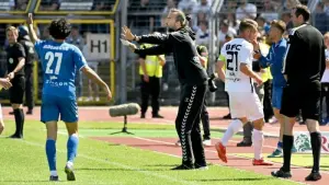 Trainer Dario Fossi vom VfB Oldenburg