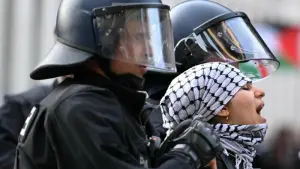 Propalästinensische Aktion an der Humboldt-Universität
