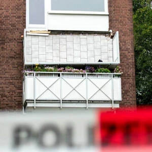 Balkon bricht in Hamburg ab - Sechs Menschen verletzt