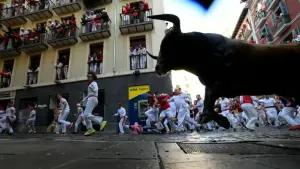 Sanfermín-Fest in Pamplona
