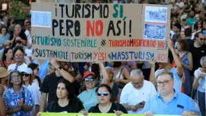 Demo gegen Massentourismus auf Mallorca
