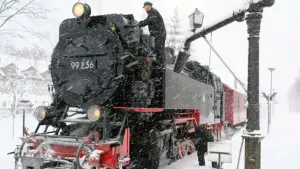 Zug der Harzer Schmalspurbahnen