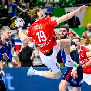 Füchse-Star Mathias Gidsel verlor das EM-Finale mit Dänemark