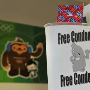 Kondome für Olympia-Starter