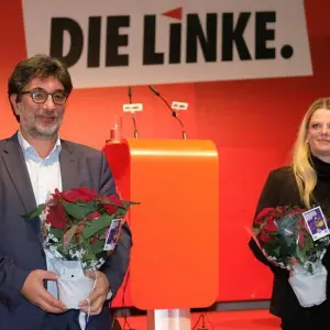 Führungsduo der sächsischen Linken
