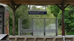 Bahnhof in Thüringen