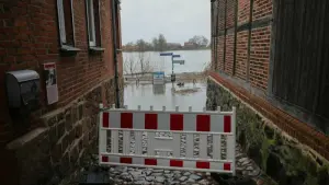 Hochwasser in Schleswig-Holstein - Lauenburg