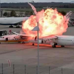 ICAO Notfallübung am Flughafen Köln/Bonn