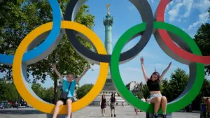 Vor den Olympischen Spiele in Paris