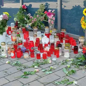 Trauer nach tödlichem Messerangriff in Wiesloch