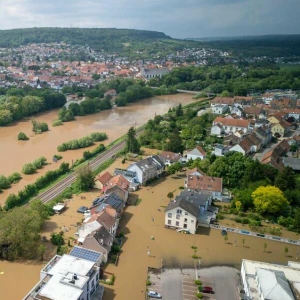 Hochwasser im Saarland - Kleinblittersdorf