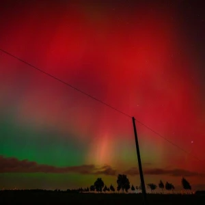 Polarlichter über Brandenburg