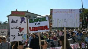 Aufruf zum Klimastreik von Fridays for Future  