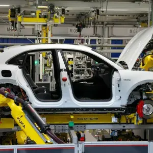 E-Auto-Produktion bei Porsche in Leipzig