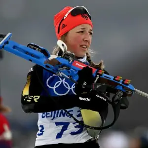 Ex-Biathlon-Weltmeisterin Franziska Preuß