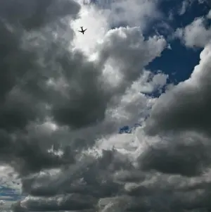 Wolken über Frankfurt am Main