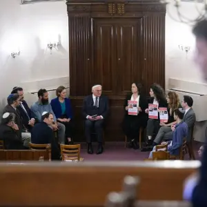 Bundespräsident besucht Synagoge
