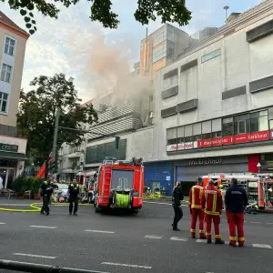 Brand in Neukölln Arcaden