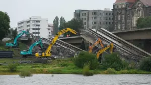 Brückeneinsturz in Dresden