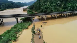 Überschwemmungen in China