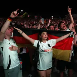 Euro 2024: Deutschland - Dänemark - München Fanzone