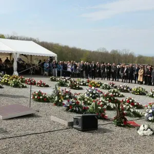Gedenkfeier zum Jahrestag der Befreiung des KZ Buchenwald