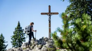Wanderung zum Predigtstuhl in den Berchtesgadener Alpen