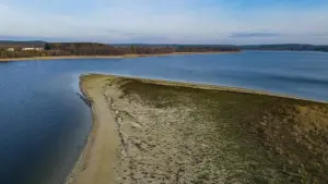 Wassermangel im Großen Seddiner See