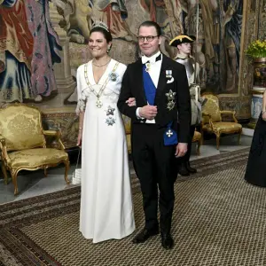 Schwedische Royals bei Prinzessinnenhochzeit in Norwegen