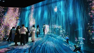 Installation im teamLab Borderless Tokyo